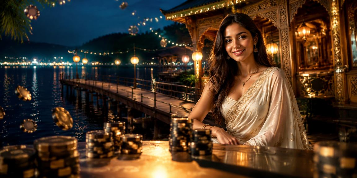 কক্সবাজার বেটিং সময়ে একটি সুন্দর সাড়ি পরা নারী